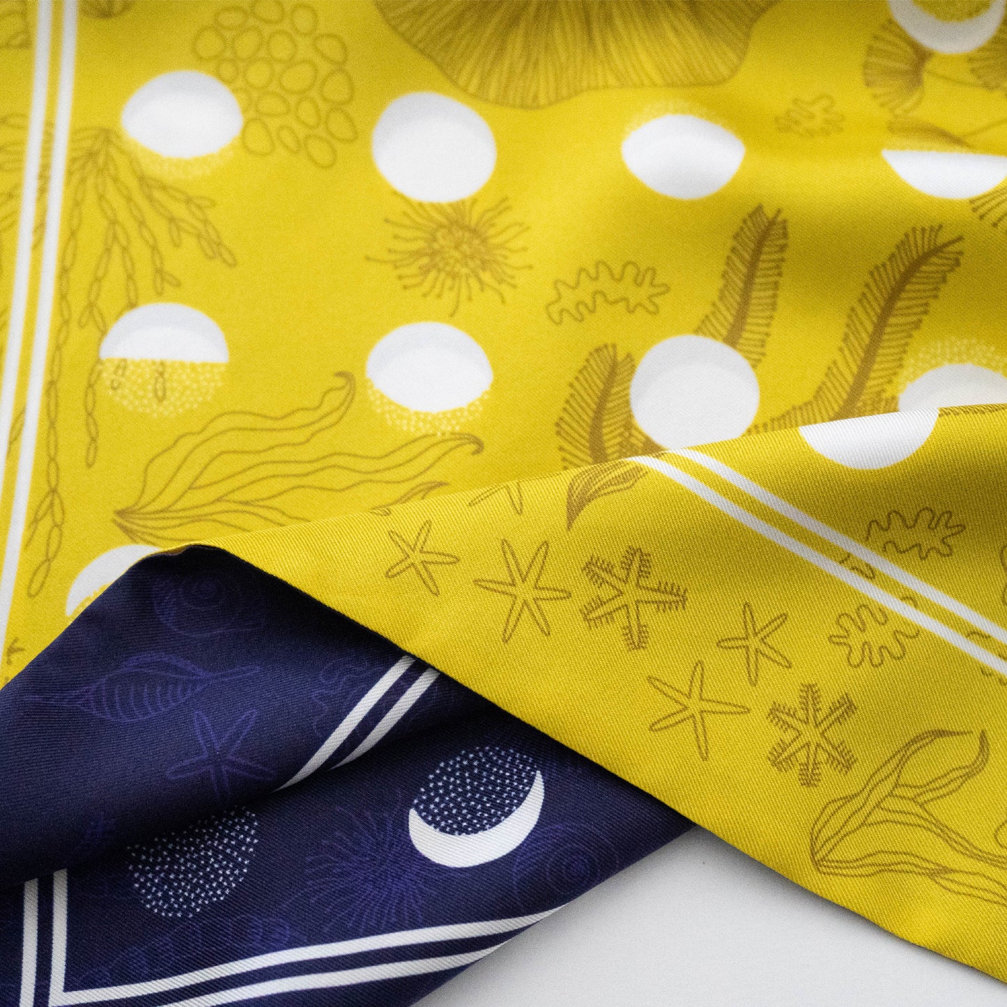 Tidal Scarf | 50 x 50 cm