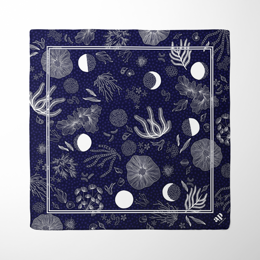 Midnight Scarf | 50 x 50 cm