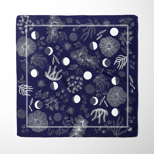 Midnight Scarf | 70 x 70 cm