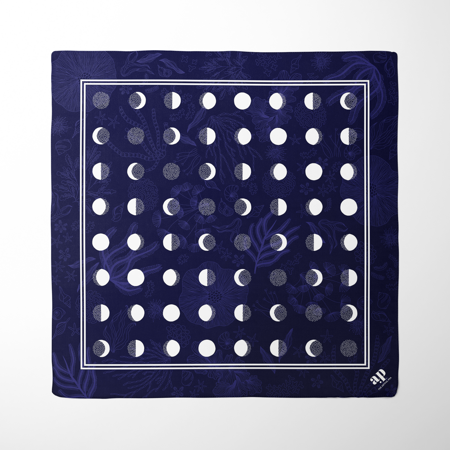 Tidal Scarf | 50 x 50 cm