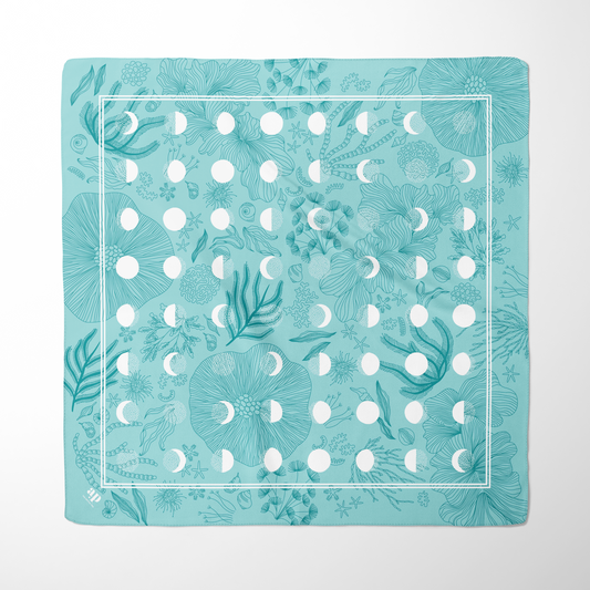 Tidal Scarf | 70 x 70 cm