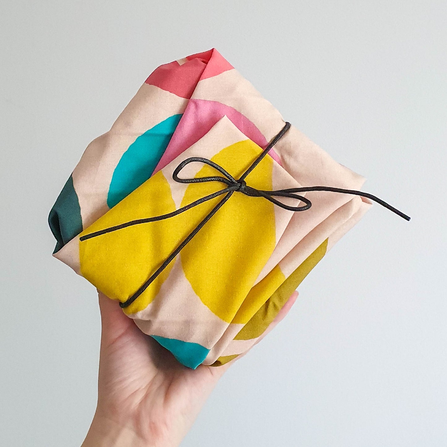 Cotton Furoshiki Wrap in Pearl