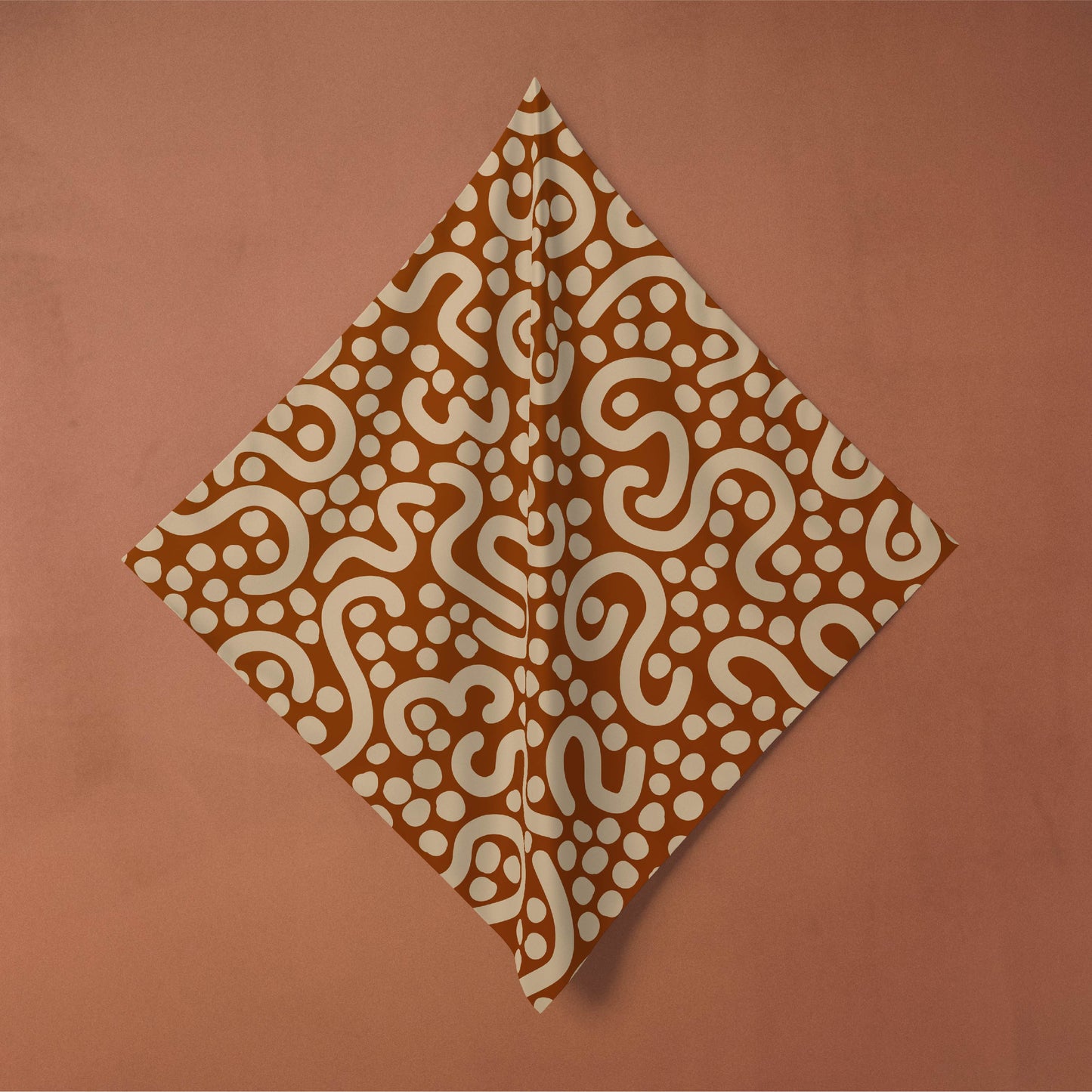 Cotton Furoshiki Wrap in Cereal