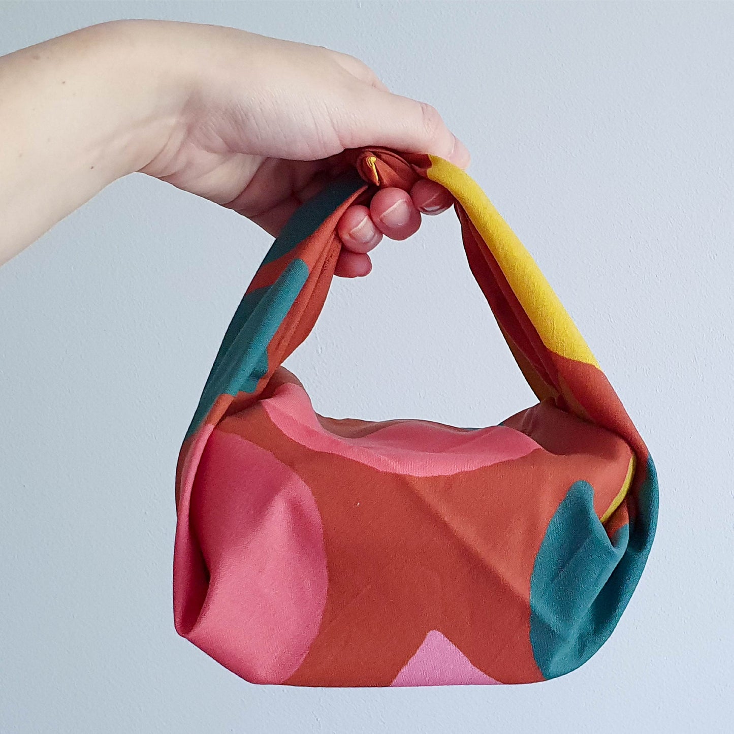 Cotton Furoshiki Wrap in Terracotta