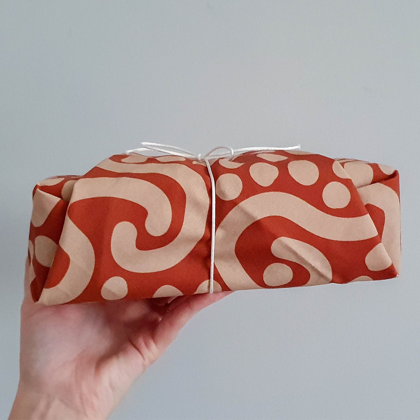 Cotton Furoshiki Wrap in Cereal