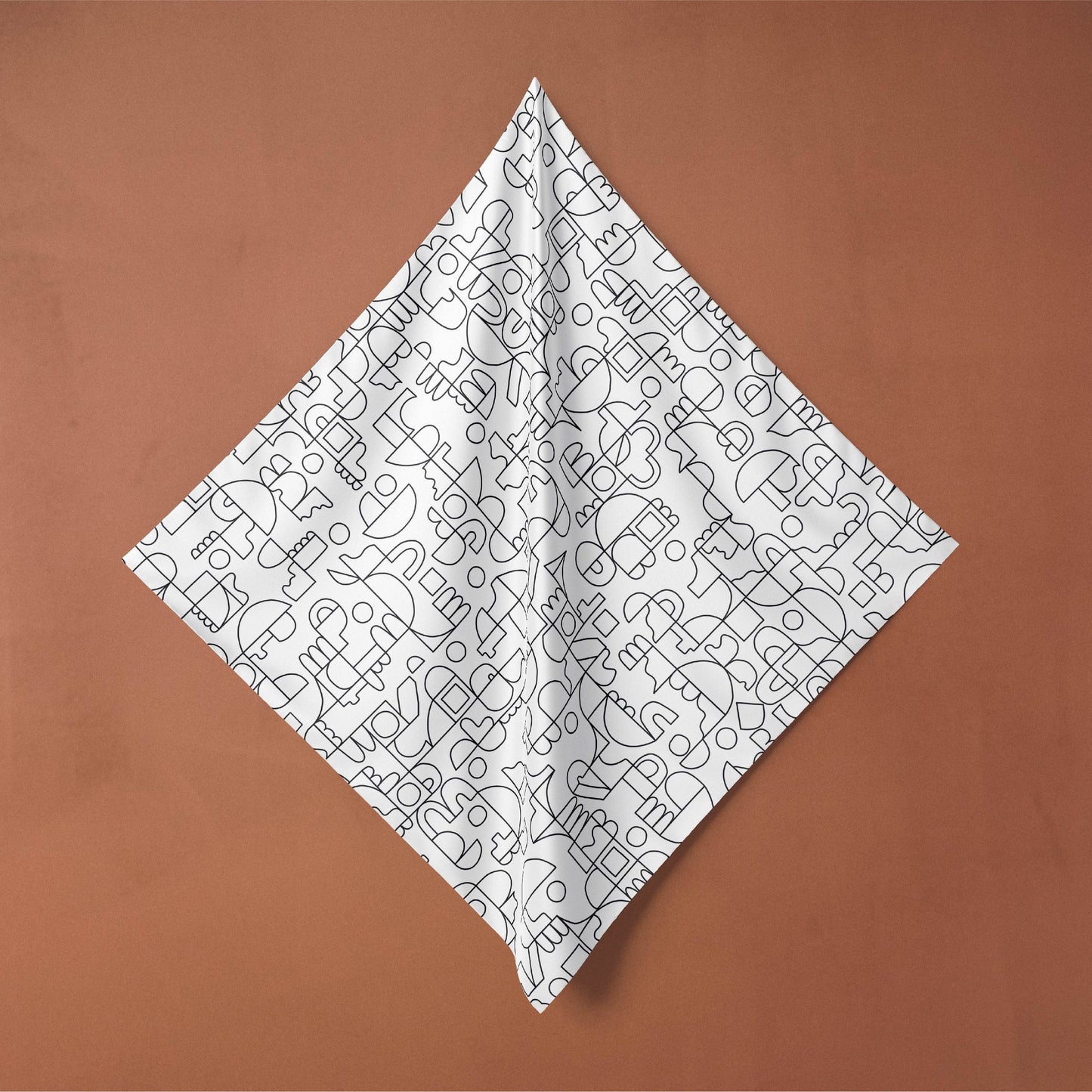 Cotton Furoshiki Wrap in Windows