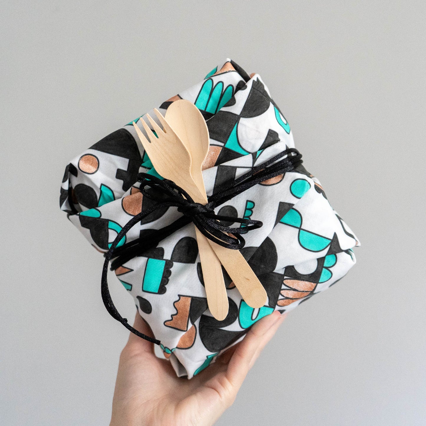 Cotton Furoshiki Wrap in Windows
