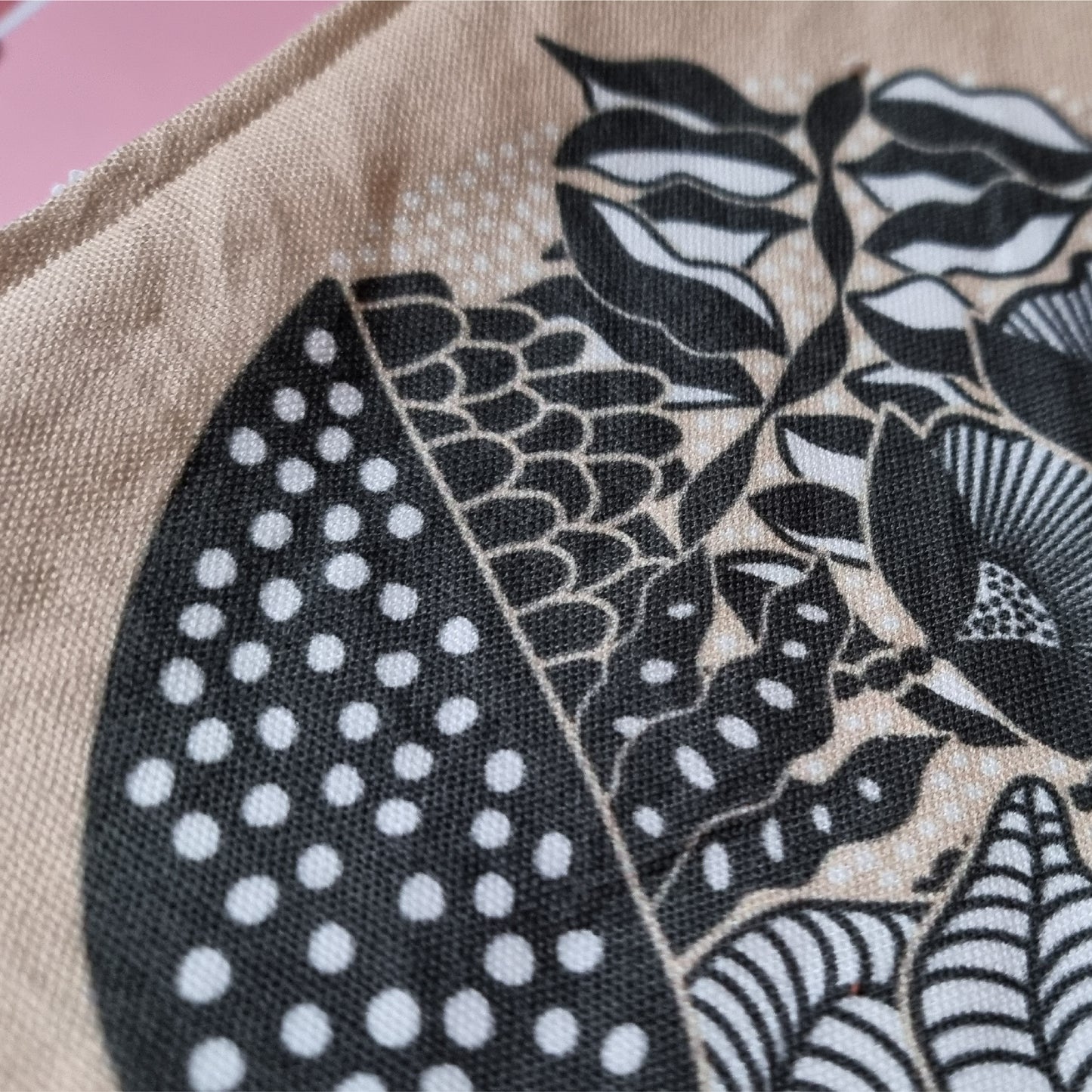 Cotton Linen Reusable Dishcloths in Subaquatic Tangle