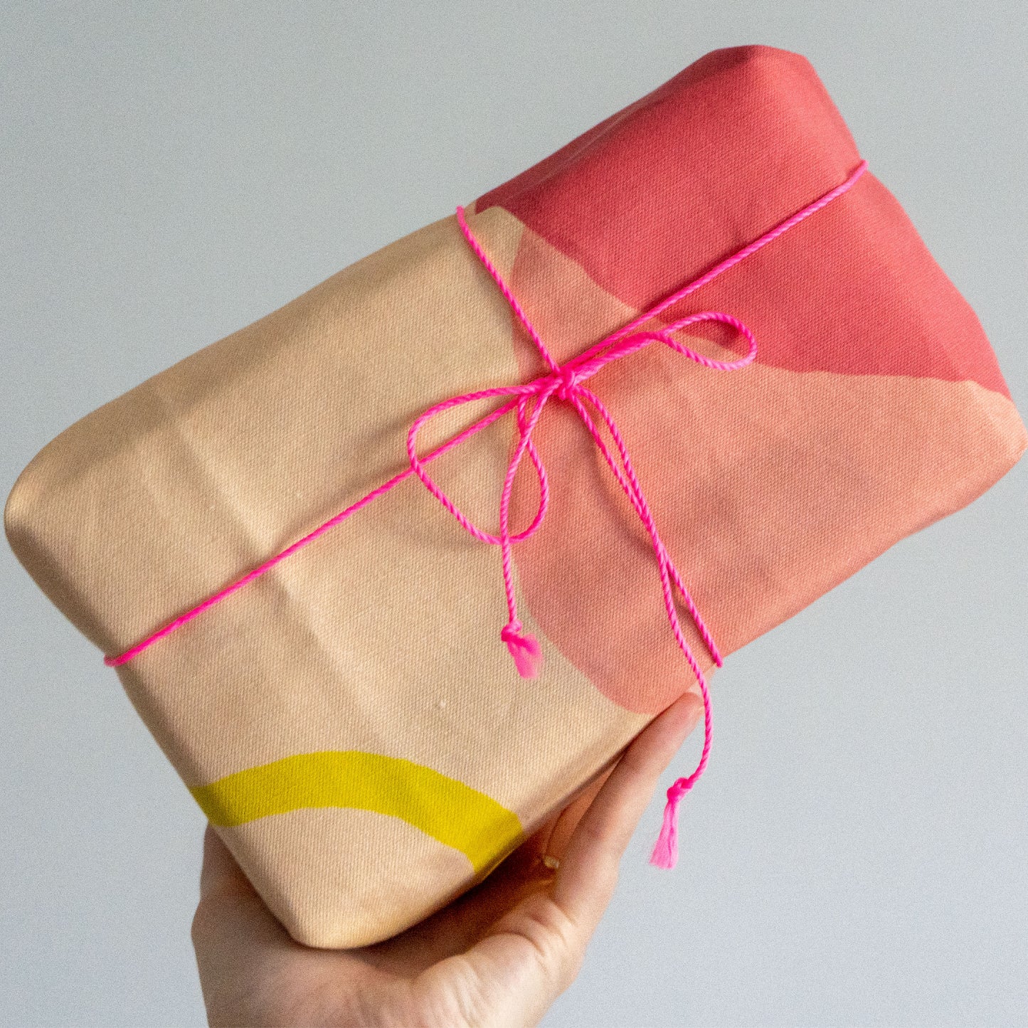Cotton Linen Tea Towel in Prism