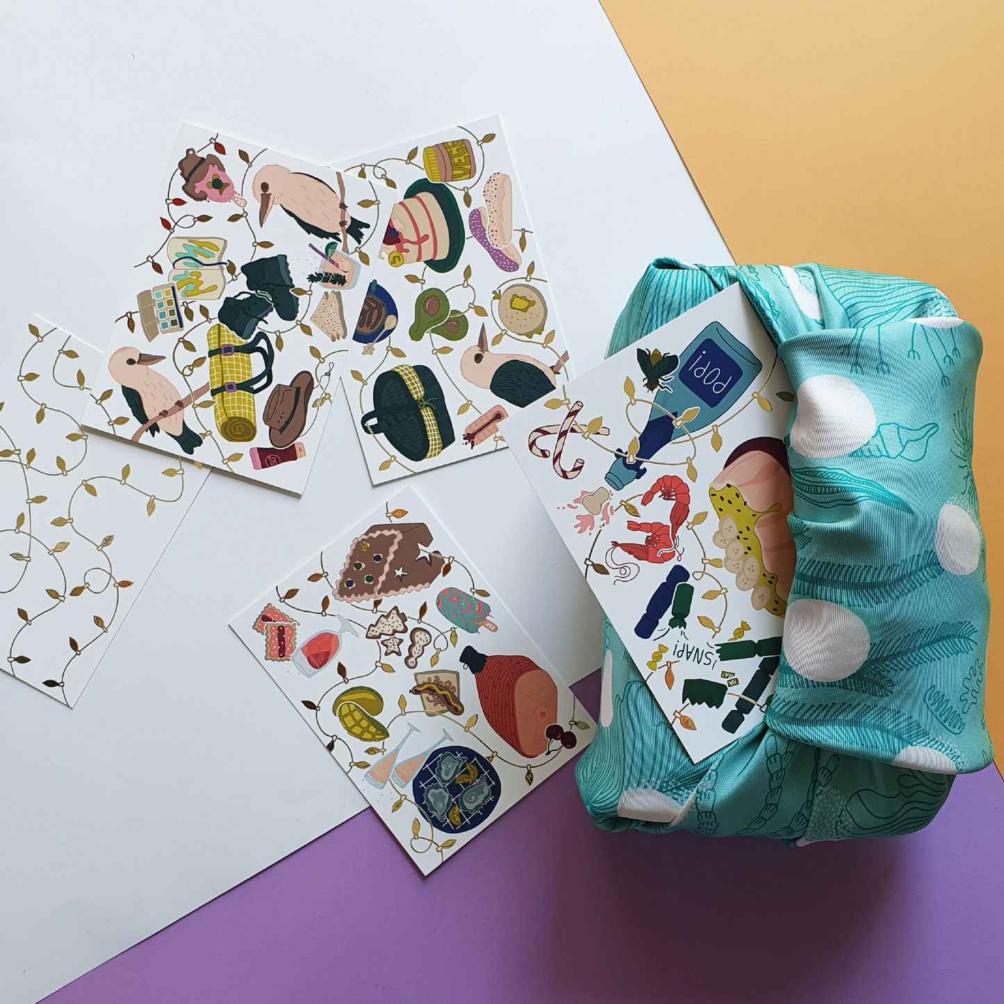 Summer Shindig | Postcard Art Print Set