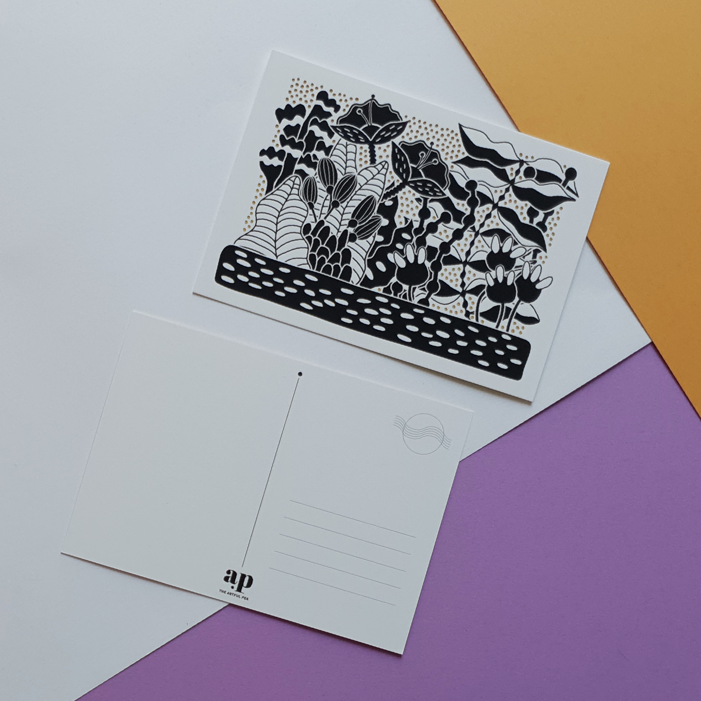 Subaquatic Tangle | Postcard Art Print Set